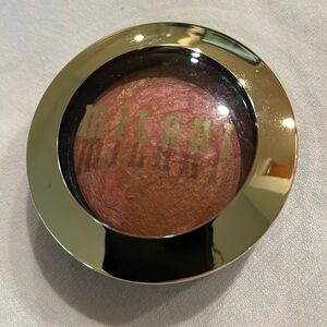 Milani Baked Blush in 03 Berry Amore, Rose Gold Baked Powder Blush Compact